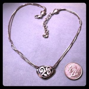 Brighton Eve Delight Short Leaf Necklace